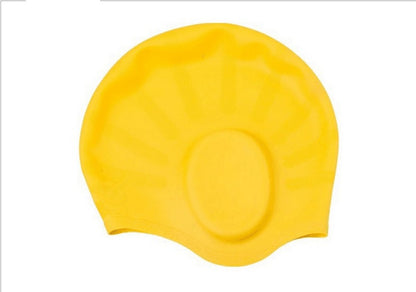 Keep Dry Unisex Waterproof Ear-protecting Swimming Cap