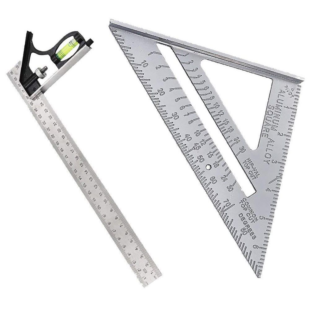 Adjustable And Measuring Engineer's Combination Ruler