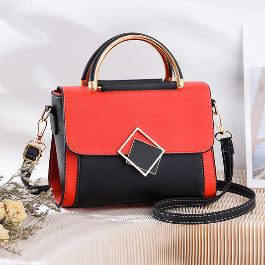 Simple oblique cross women bag