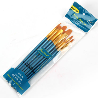 Gouache Brush Set Watercolor Line Pen Round Head