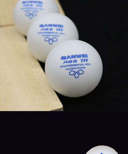 Three-dimensional TR Table Tennis 40 Seamed ABS Samsung Table Tennis Training Match Ball 100 Pcs