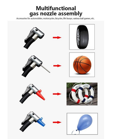 Gonfiatore digitale di pneumatici - compressore d'aria portatile per auto a 12 volt DC