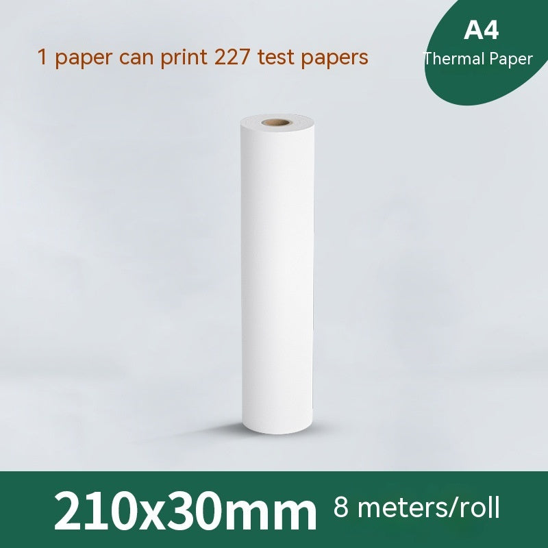 A4 Thermosensitive Printing Paper Special Paper Three-proof Folding Paper