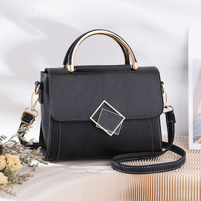 Simple oblique cross women bag