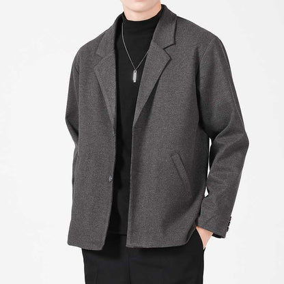 Casual Woolen Handsome Small Suit Jacket