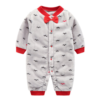 Warm jumpsuits for newborn babies