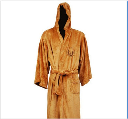 Bathrobe Flannel Cartoon Pajamas For Men