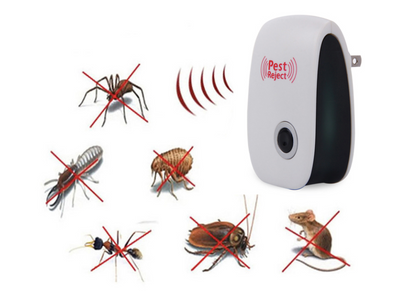 Electronic Ultrasonic Healthy Rechargeble Anti Mosquito Insect Pest Reject Mouse Repellent Repeller Practical Home EUUS Plug