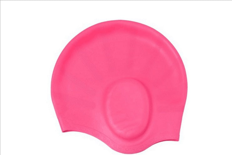 Keep Dry Unisex Waterproof Ear-protecting Swimming Cap