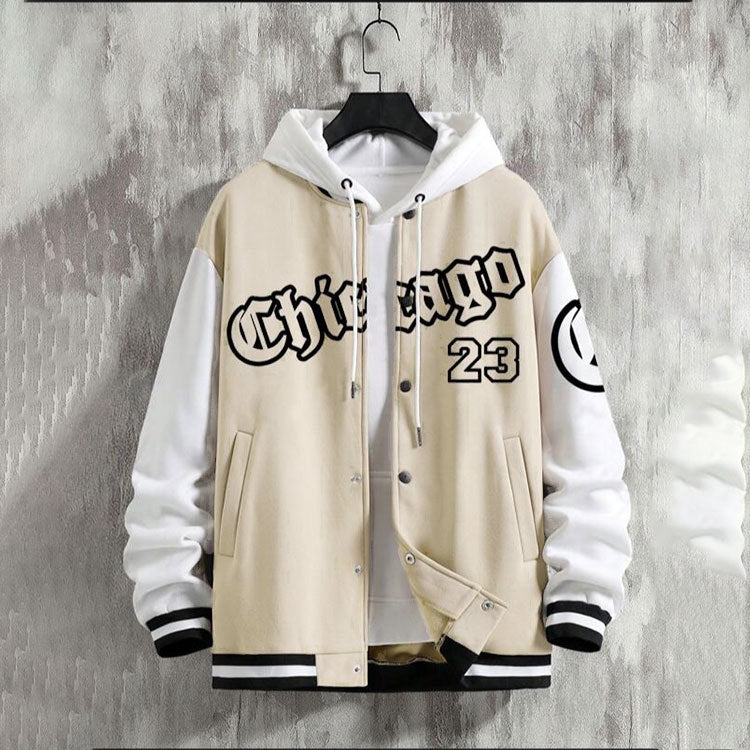 American Baseball Jacket Baggy Casual Jacket