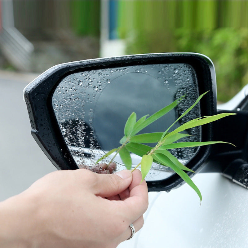 Pellicola antipioggia e antifog per specchietti retrovisori dell'auto con tecnologia nano