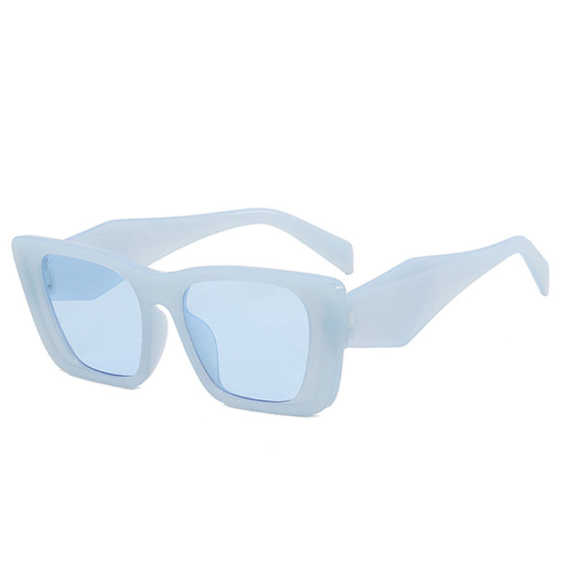 Square Sunglasses Sun-resistant Women's Trendy Street