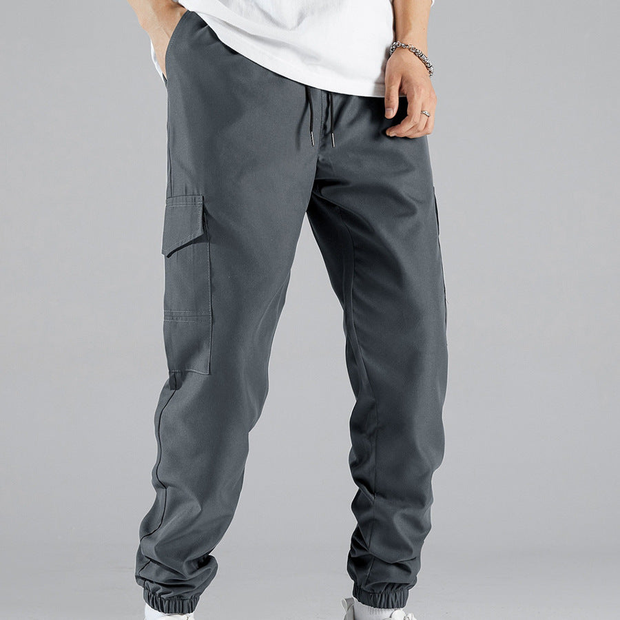 Men's Multi-pocket Workwear Pants High Street