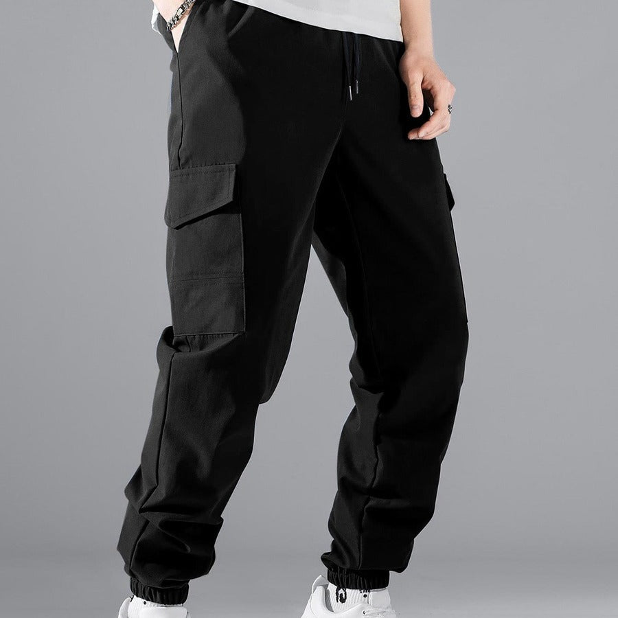 Men's Multi-pocket Workwear Pants High Street