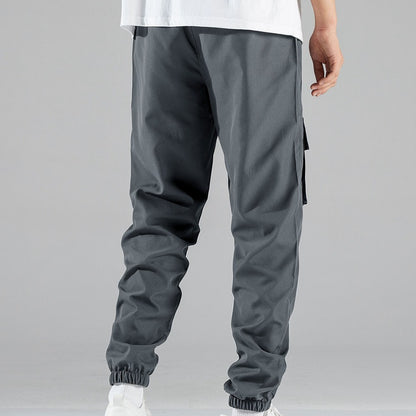 Men's Multi-pocket Workwear Pants High Street