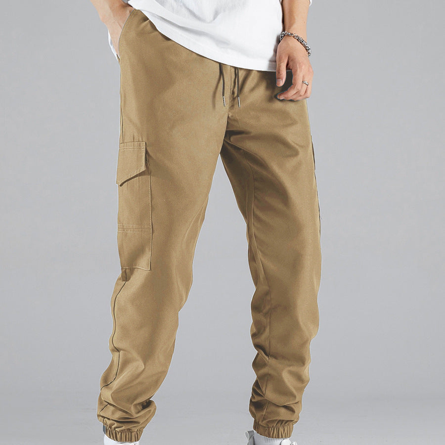 Men's Multi-pocket Workwear Pants High Street