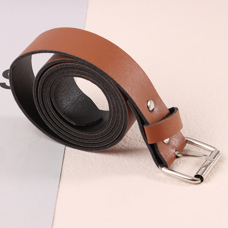 Women's Casual All-matching Pin Buckle Belt